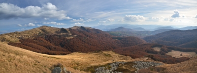 Jesienne Bieszczady : Bieszczadzkie jesienne klimaty